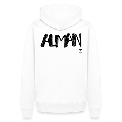 HOODIE ALMAN - white