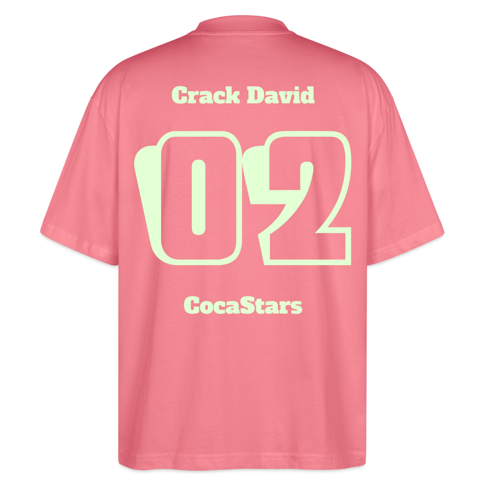 T-Shirt OS 200 g/m² - DTC - GLOWY_02DAVID - pink joy 