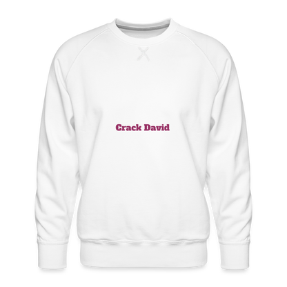 M.P. Sweatshirt - DTR - 02CRACKDAVID02 - white