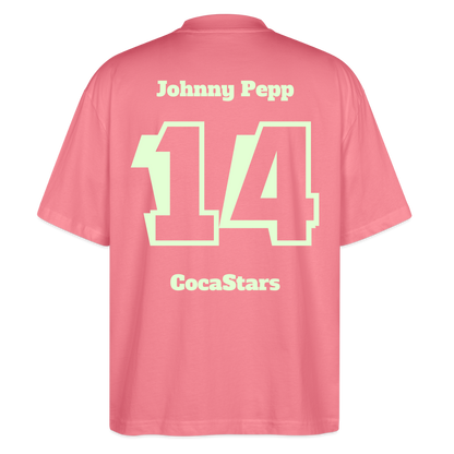 T-Shirt OS 200 g/m² - DTC - GLOWY_14JOHNNY - pink joy 