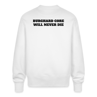 Sweatshirt OS 350 g/m² NAME - BRUDI_BURGHARD - white