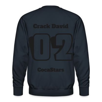 M.P. Sweatshirt - DT - 02CrackDavid - navy