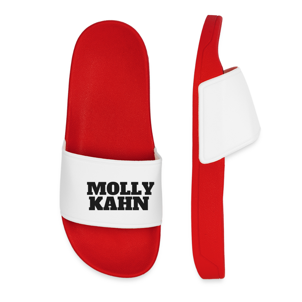 WOMEN POOL SLIDER DTC_BLK07 - red