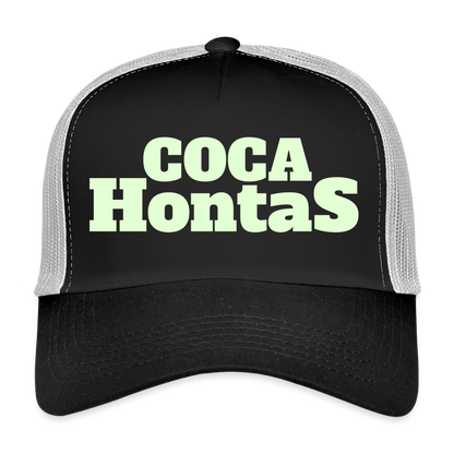 MESHCAP - UNISEX - DTC GLOWY_03HONTAS - black/stone grey