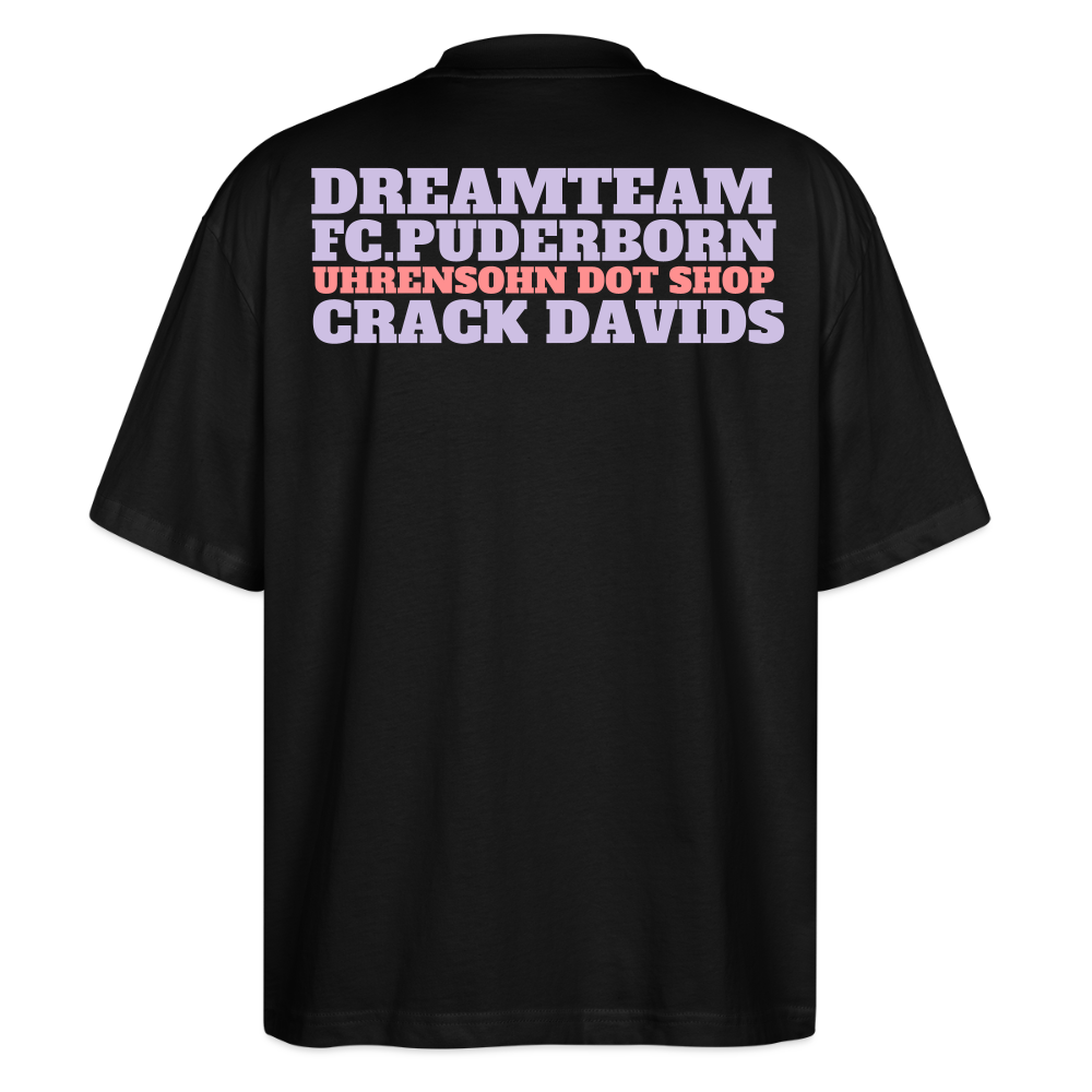 T-SHIRT DT_W/DAVIDS - black