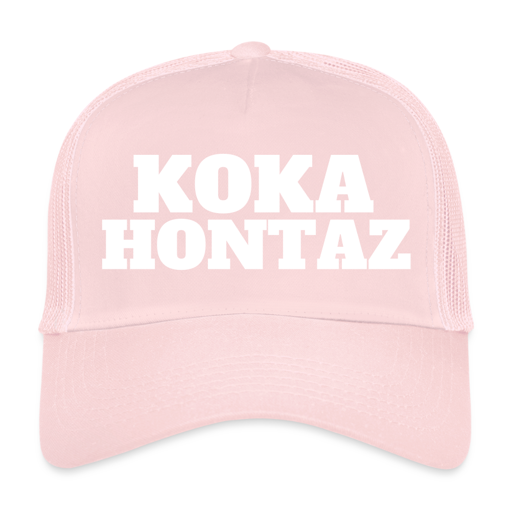 MESHCAP DT_W/KOKA - pale pink