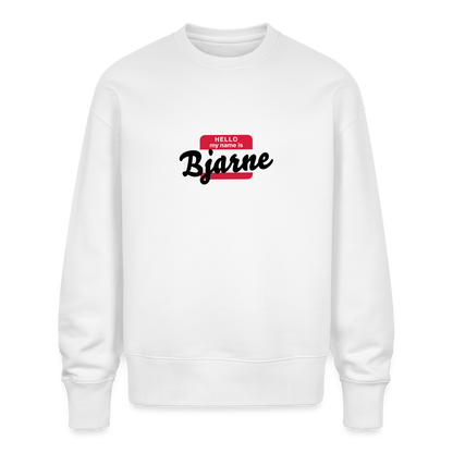 Sweatshirt OS 350 g/m² NAME - BRUDI_BJARNE - white