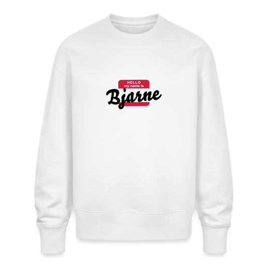 Sweatshirt OS 350 g/m² NAME - BRUDI_BJARNE - white