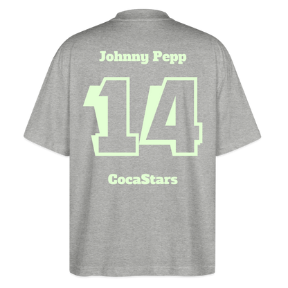 T-Shirt OS 200 g/m² - DTC - GLOWY_14JOHNNY - heather grey