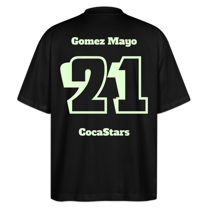 T-Shirt OS 200 g/m² - DTC - GLOWY_21GOMEZ - black