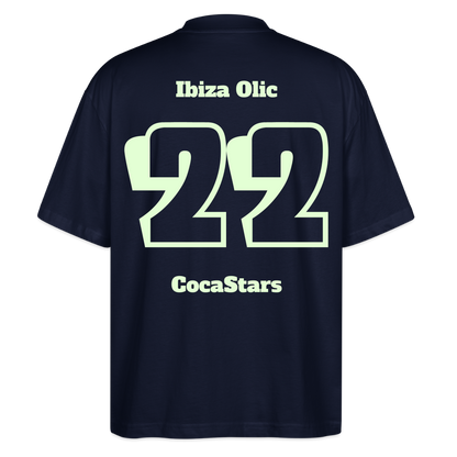 T-Shirt OS 200 g/m² - DTC - GLOWY_22IBIZA - navy