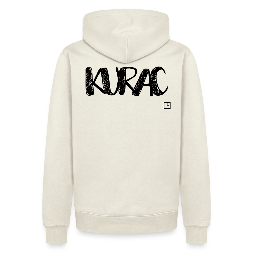 HOODIE KURAC - off white