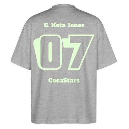 T-Shirt OS 200 g/m² - DTC - GLOWY_07CKJ - heather grey