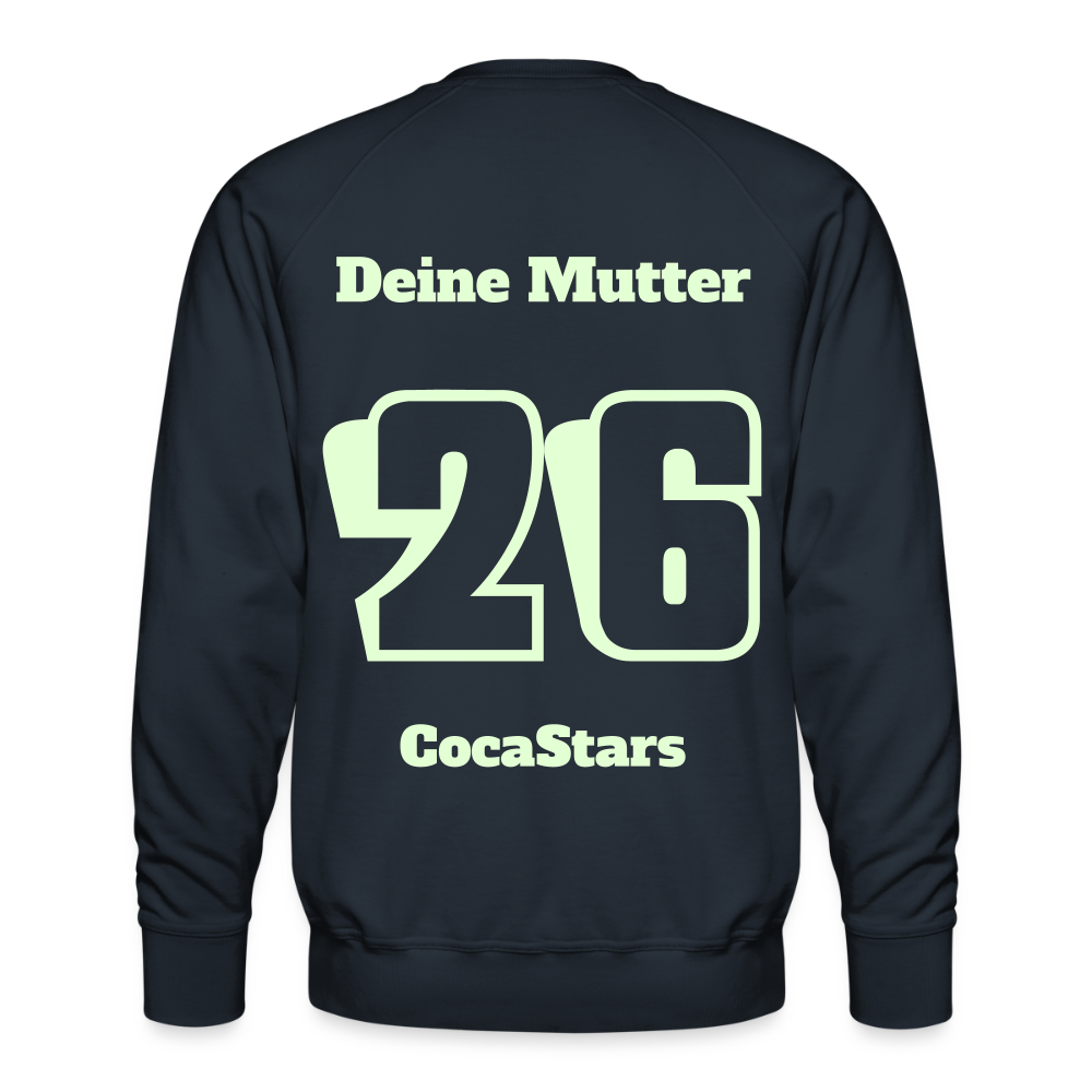 M.P. Sweatshirt - DTG - 26DEINEMUTTER26 - navy