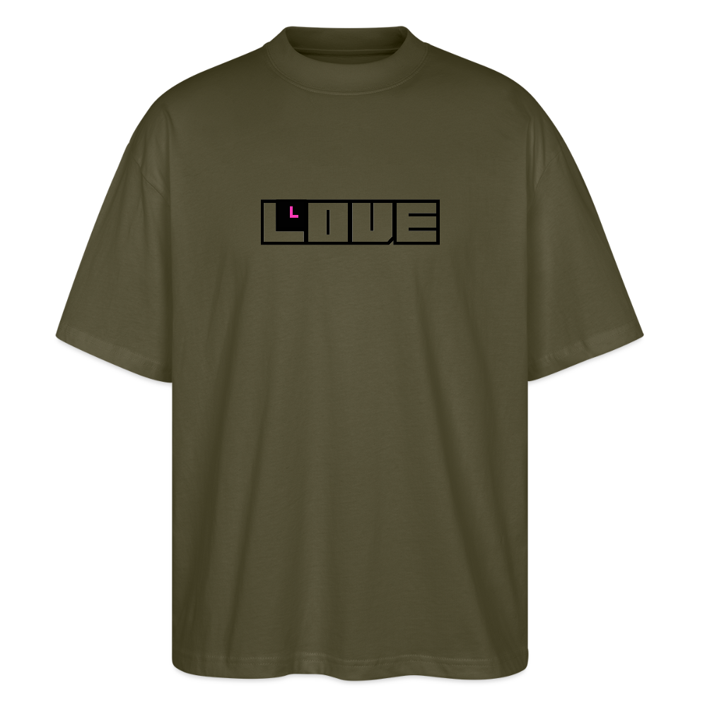 T-Shirt OS 200 g/m² - USC_LOVE - khaki