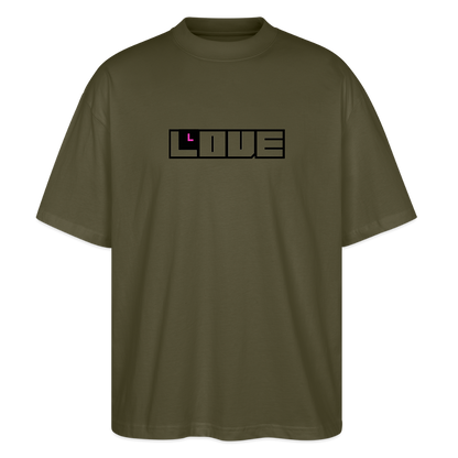 T-Shirt OS 200 g/m² - USC_LOVE - khaki