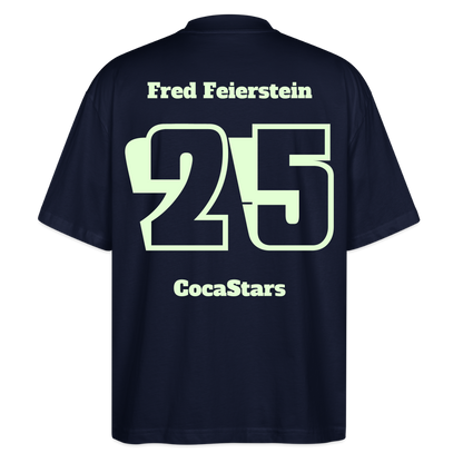 T-Shirt OS 200 g/m² - DTC - GLOWY_25FRED - navy