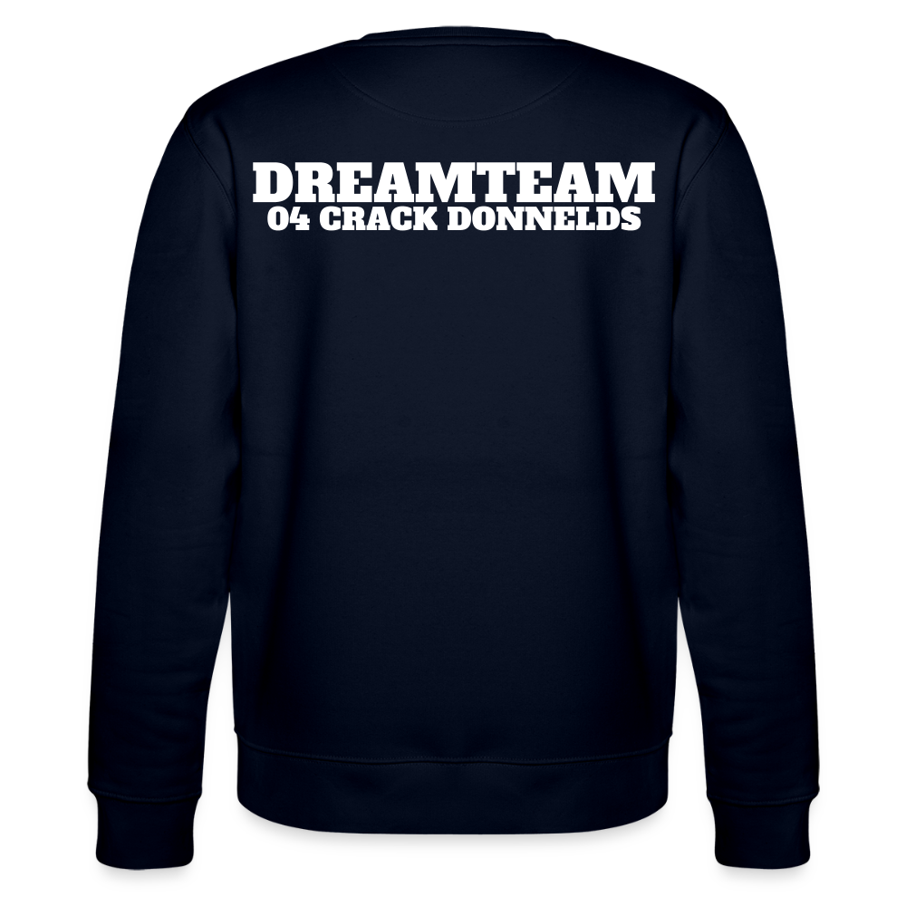 SWEATER DT_W/CRACK - navy