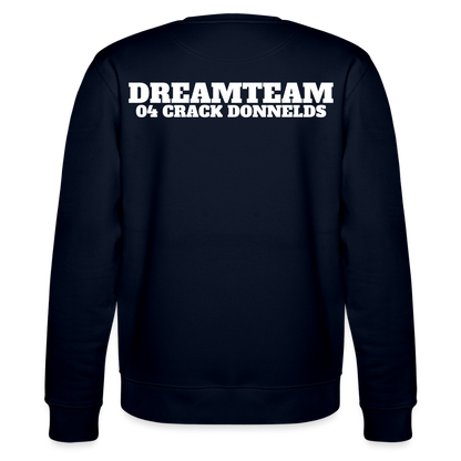 SWEATER DT_W/CRACK - navy