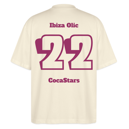 T-Shirt OS 200 g/m² - DTC - CHERRY_22IBIZA - natural raw