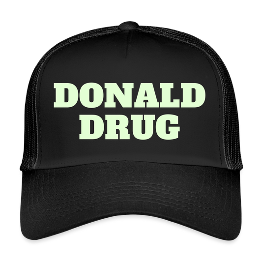 MESHCAP - UNISEX - DTC GLOWY_15DONALD - black/black
