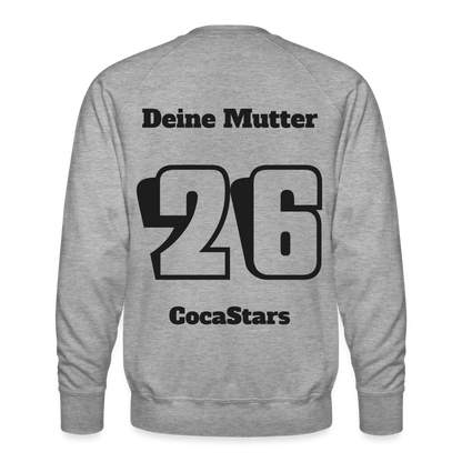 M.P. Sweatshirt - DTB - 26DEINEMUTTER26 - heather grey