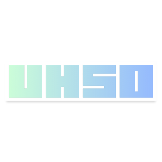 STICKER UHSO2 - white matte
