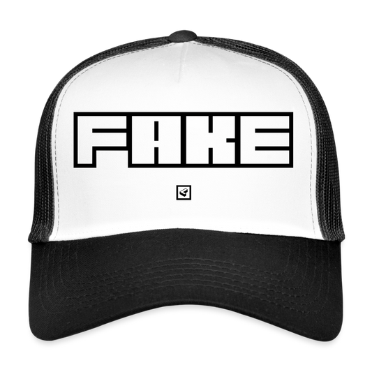 MESHCAP US_FAKE - white/black