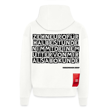 HOODIE B/WHO?MORE3 - OFF WHITE
