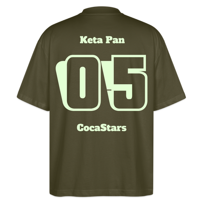 T-Shirt OS 200 g/m² - DTC - GLOWY_05KETA - khaki