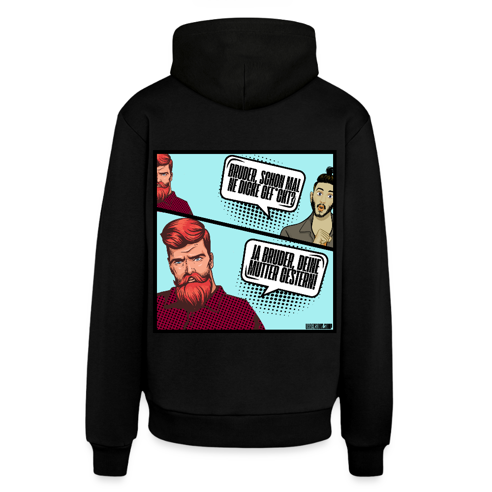 HOODIE UHSO1 - SOLID BLACK