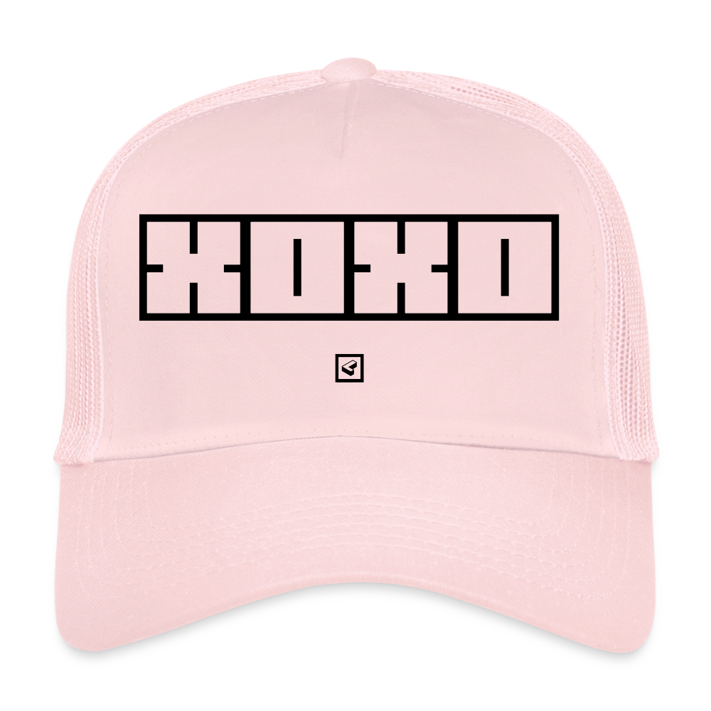 MESHCAP US_XOXO - pale pink