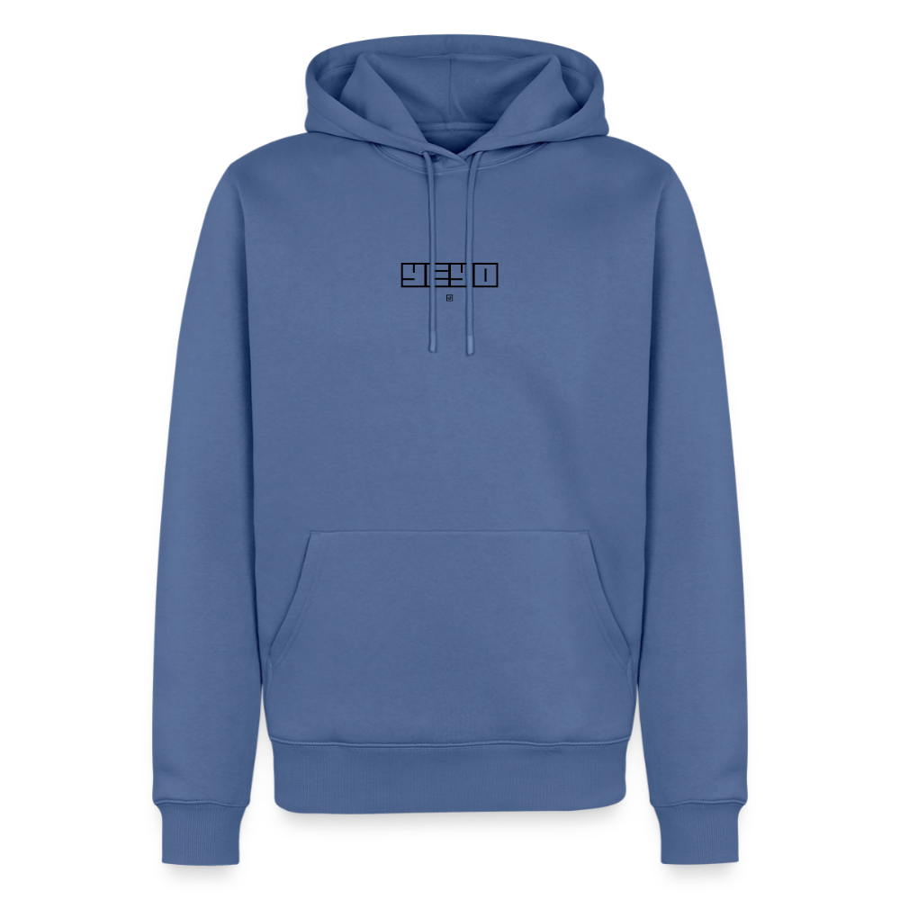 HOODIE YEYO - stone blue
