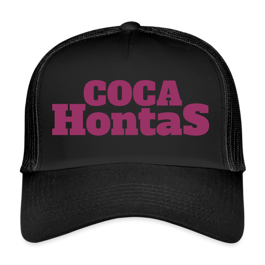 MESHCAP - UNISEX - DTC CHERRY_03Hontas - black/black