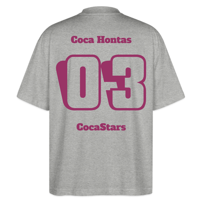 T-Shirt OS 200 g/m² - DTC - CHERRY_03HONTAS - heather grey