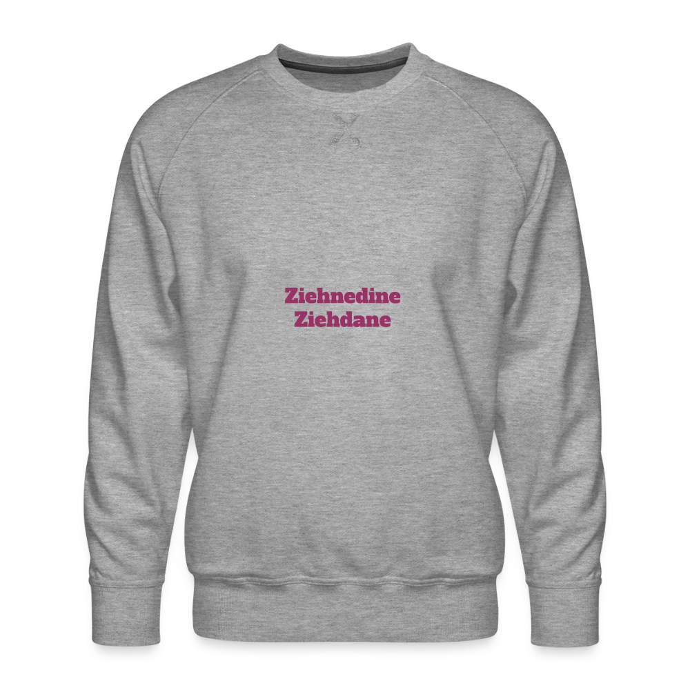 SWEATER 235g/m² - DTC CHERRY_11ZIEHNEDINE - heather grey