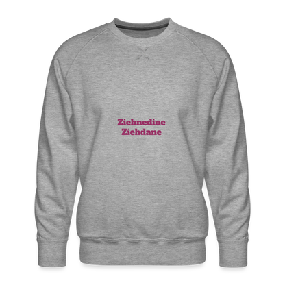 SWEATER 235g/m² - DTC CHERRY_11ZIEHNEDINE - heather grey