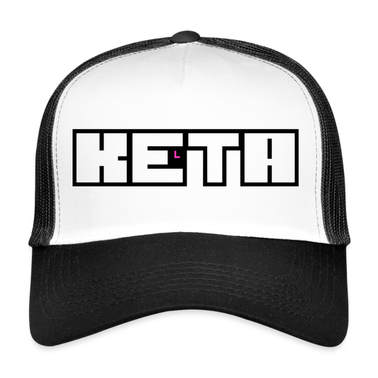 MeshCap - USC - "KETA" - white/black