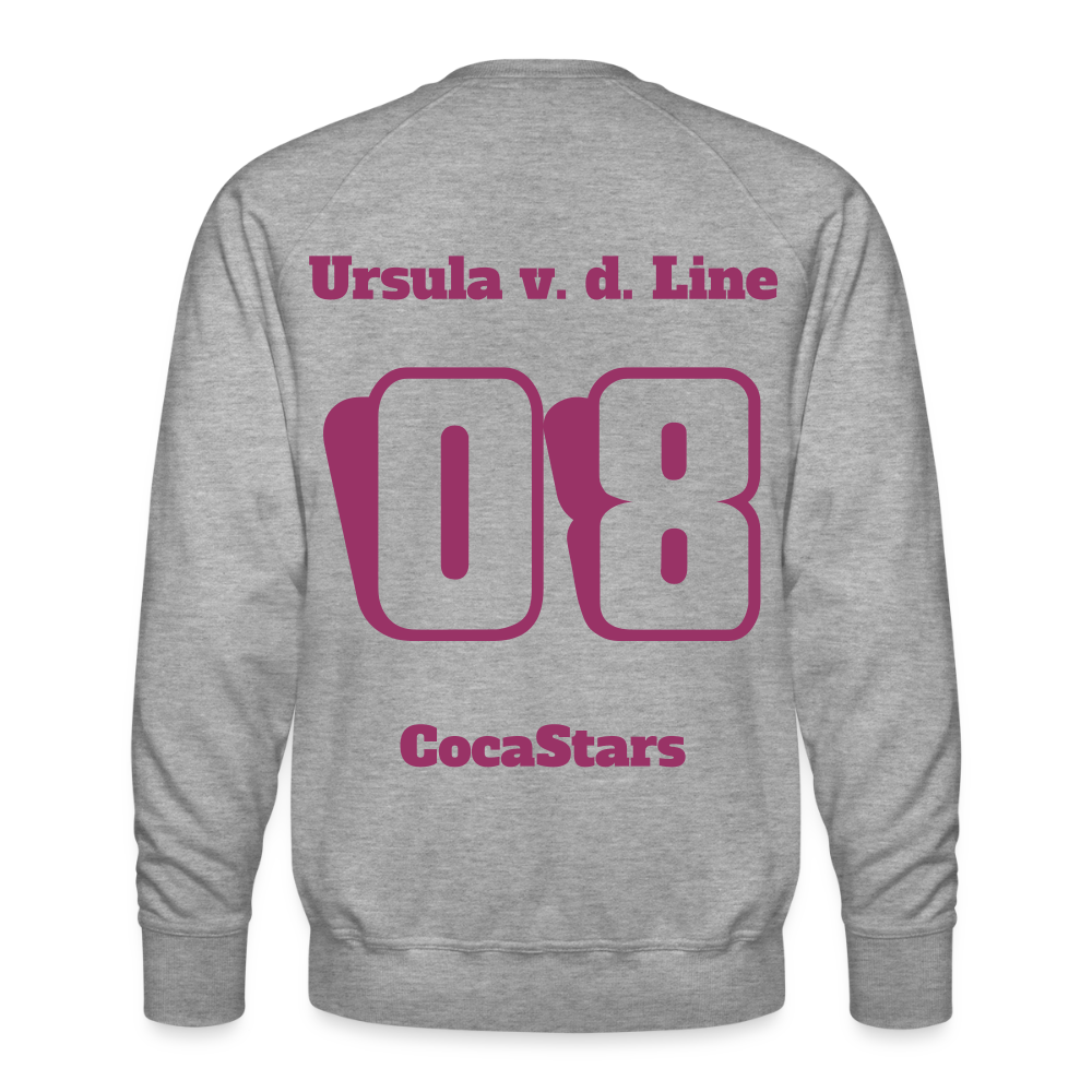 SWEATER 235g/m² - DTC CHERRY_08URSULA - heather grey