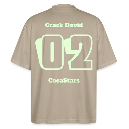 T-Shirt OS 200 g/m² - DTC - GLOWY_02DAVID - stone