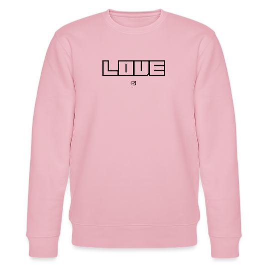 SWEATER US_LOVE - cotton pink
