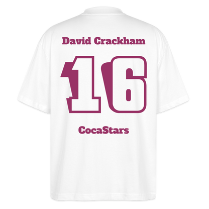 T-Shirt OS 200 g/m² - DTC - CHERRY_16CRACKHAM - white