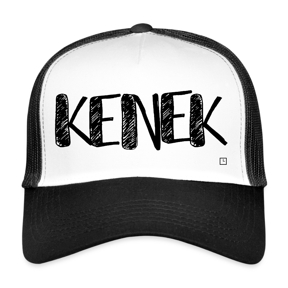 MESHCAP KENEK - white/black