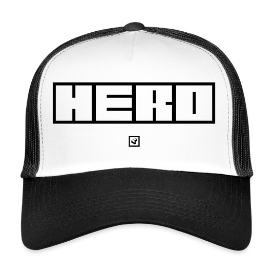 MESHCAP US_HERO - white/black