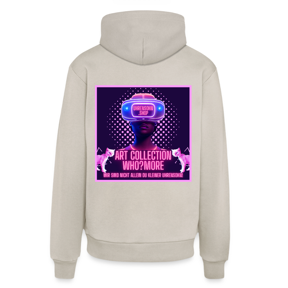 ORGANIC HOODIE - WHO?MORE X USS - WARM CLAY