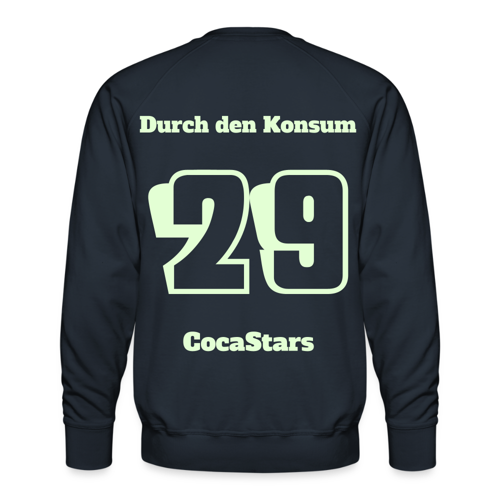 M.P. Sweatshirt - DTG - 29DURCHDENKONSUM29 - navy