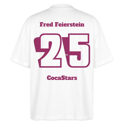T-Shirt OS 200 g/m² - DTC - CHERRY_25FRED - white