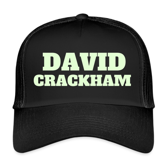 MESHCAP - UNISEX - DTC GLOWY_16CRACKHAM - black/black