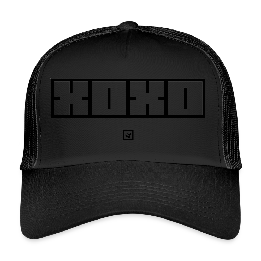 MESHCAP US_XOXO - black/black