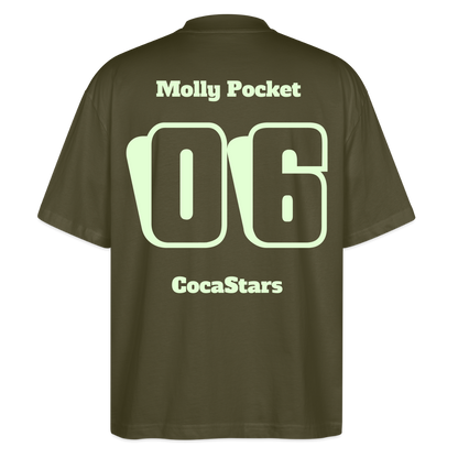 T-Shirt OS 200 g/m² - DTC - GLOWY_06MOLLY - khaki